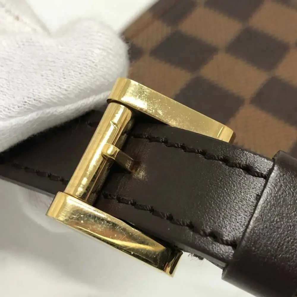 LOUIS VUITTON Brown Damier Canvas Shoulder Bag
